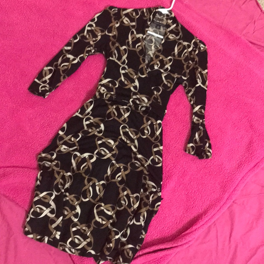 Banana republic faux wrap dress